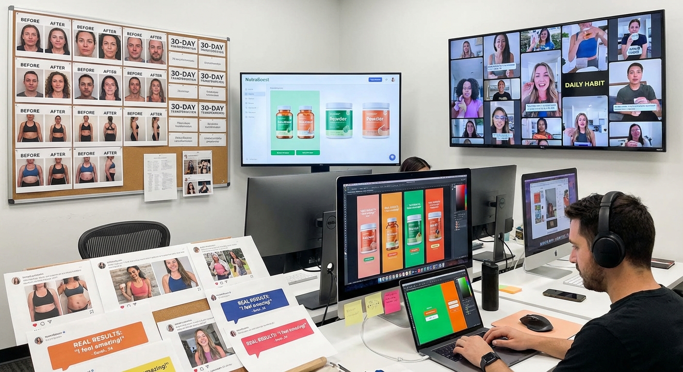 Nutra creative example